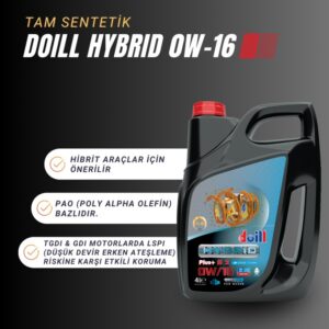 HYBRID Plus H2 0W-16 4 Litre Tam Sentetik Motor Yağı - Görsel 3