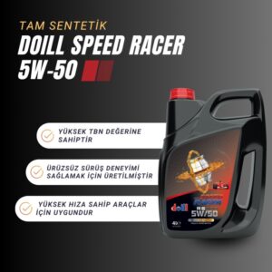 SPEED RACER 5W-50 API SN/CF ACEA A3/B4 4 x 4 Litre Tam Sentetik Motor Yağı - Görsel 3