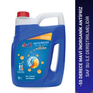 -55 / -56 Derece Hazır Karışım 4 x 3 Litre Mavi Antifriz - G11 - Görsel 2