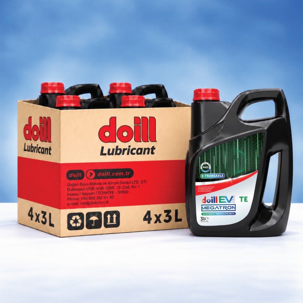 MEGATRON E-TRANSAXLE TE FLUID 4 x 3 Litre Elektrikli Araçlar İçin Tam Sentetik PAO Şanzıman Yağı